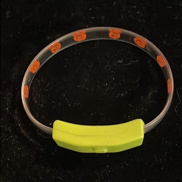 8” Amphipod orange micro light flashing armband - Picture 4 of 10